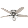 Brushed Nickel - Light Grey Oak