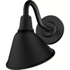image:imageHunter Cassius 1Light Matte Black Outdoor Wall Light Dimmable Modern Farmhouse Sconce for Porch Patio Bedrooms or Living Rooms 95Inch Width 46011