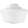 image:imageHunter Ceiling Fan Light Kit  Original Damp Rated Traditional Globe White Finish Replacement Light Fixture for Bedroom Bathroom Kitchen or Covered Outdoor Areas  99164  Original Damp Rated Traditional Globe Replacement Light Fixture for Bedroom Bathroom Kitchen Covered Outdoor Areas 99164White
