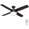 image:imageHunter Dempsey Outdoor or Indoor Ceiling Fan 52 inch Matte NickelMatte Black
