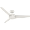 image:imageHunter Fan 52 inch Ceiling Fan with No Light Outdoor or Indoor White Ceiling Fan for Porch Living Room Office Kitchen Garage 3 Blades Renewed