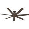 image:imageHunter Fan 60 inch Ceiling Fan with No Light Outdoor or Indoor White Ceiling Fan for Porch Living Room Office Kitchen Garage 7 Blades Renewed