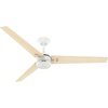 image:imageHunter Fan 60 inch Ceiling Fan with No Light Outdoor or Indoor White Ceiling Fan with 3 Blades for Porch Living Room Office Kitchen Garage Renewed