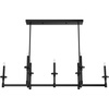 image:imageHunter Fan Company 19056 Briargrove Linear Chandelier Matte Black