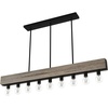 image:imageHunter Fan Company 19060 Donelson Linear Chandelier Rustic IronRustic Iron
