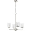image:imageHunter Fan Company 19537 Kerrison Chandelier Brushed Nickel
