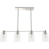 image:imageHunter Fan Company 19715 Lochemeade Chandelier Natural IronBrushed Nickel