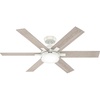image:imageHunter Fan Company 51880 Georgetown Ceiling Fan Fresh White 52Fresh White