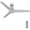 image:imageHunter Malden Indoor Ceiling Fan No Light 52 inch Matte WhiteDove Grey