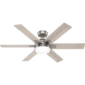 image:image52 Black Ceiling Fan by HunterBrushed Nickel