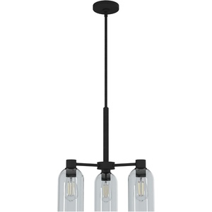 image:imageHunter  Lochemeade 3light Natural Black Iron Medium Size Chandelier Dimmable Modern Style Candle Shaped for Bedrooms Kitchens Dining Living Rooms  19707Natural Iron