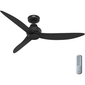 image:imageHunter  Mazzini IndoorOutdoor Ceiling Fan RemoteMatte Black