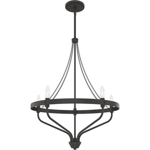image:imageHunter  Merlin 5light Noble Bronze Medium Size Chandelier Dimmable Industrial Style Empire Shaped for Bedrooms Kitchens Dining Living Rooms  19794