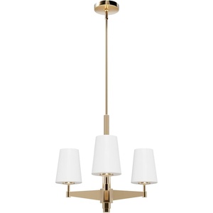 image:imageHunter  Nolita 3light Alturas Gold Medium Size Chandelier Dimmable Modern Style Candle Shaped for Bedrooms Kitchens Dining Living Rooms  19878