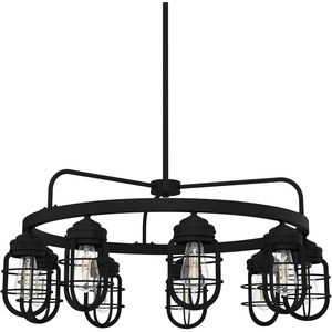 image:imageHunter  Starklake 9light Natural Black Iron Large Chandelier Dimmable Wagon Wheel Shaped for Bedrooms Kitchens Dining Living Rooms  19663