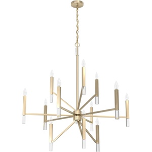image:imageHunter  Sunjai 12light Alturas Gold Extra Large Chandelier Dimmable Formal Style Candle Shaped for Bedrooms Kitchens Dining Living Rooms  19529