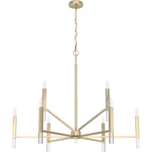 image:imageHunter  Sunjai 9Light Alturas Gold Extra Large Chandelier Dimmable Formal Style Candle Shaped for Bedrooms Kitchens Dining Living Rooms  19521