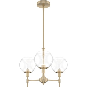 image:imageHunter  Xidane 3light Alturas Gold Medium Size Chandelier Dimmable Mid Century Modern Style Candle Shaped for Bedrooms Kitchens Dining Living Rooms  19739Alturas Gold