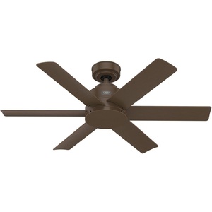 image:imageHunter Fan 44 inch Contemporary Fresh White Finish Outdoor Ceiling Fan with 6 Blades RenewedMatte Bronze