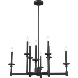 image:imageHunter Fan Company 19054 Briargrove Chandelier Matte Black