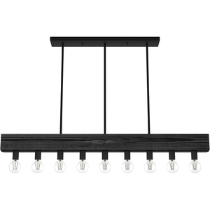 image:imageHunter Fan Company 19060 Donelson Linear Chandelier Rustic IronNatural Iron
