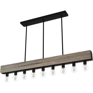 image:imageHunter Fan Company 19060 Donelson Linear Chandelier Rustic IronRustic Iron