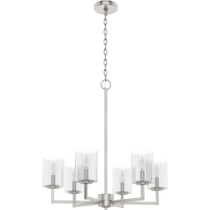 image:imageHunter Fan Company 19535 Kerrison Chandelier Brushed Nickel
