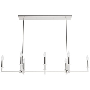 image:imageHunter Fan Company 19631 Bearden Chandelier Large Brushed Nickel
