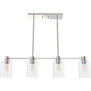 image:imageHunter Fan Company 19715 Lochemeade Chandelier Natural IronBrushed Nickel