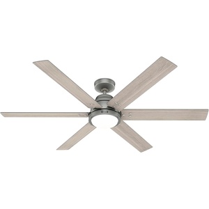 image:imageHunter Fan Company 51883 Gravity Ceiling Fan Matte Silver