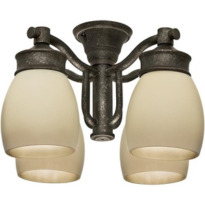 image:imageHunter Fan Company Casablanca 99087 Outdoor 4 Light Fixture Aged Bronze