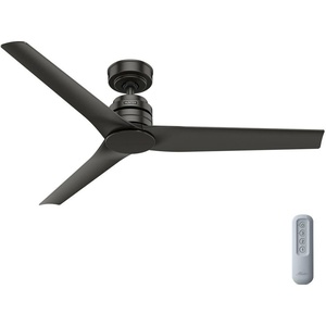 image:imageHunter Fan Outdoor or Indoor Ceiling Fan 52 in Noble Bronze Ceiling Fan with Remote and No Light for Patios Living Room Bedroom Porch Garage Renewed