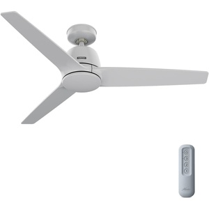 image:imageHunter Malden Indoor Ceiling Fan No Light 52 inch Matte WhiteDove Grey