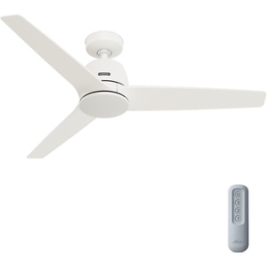 image:imageHunter Malden Indoor Ceiling Fan No Light 52 inch Matte WhiteMatte White
