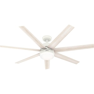 image:imageHunter Phenomenon Indoor Ceiling Fan Smart Quiet 70 inch Matte BlackMatte White