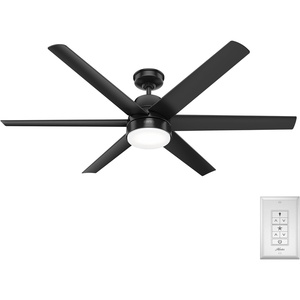image:imageHunter Skysail Outdoor or Indoor Ceiling Fan Quiet 60 inch Fresh WhiteMatte Black