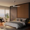 image:imageCasablanca  Eyla IndoorOutdoor Ceiling Fan 52inch 6speed DC Motor Energy Star for porches patios sunrooms bathrooms Brushed NickelBrushed Nickel