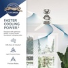 image:imageCasablanca  Eyla IndoorOutdoor Ceiling Fan 52inch 6speed DC Motor Energy Star for porches patios sunrooms bathrooms Brushed NickelBrushed Nickel