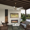 image:imageCasablanca Bayhaven 72 inch IndoorOutdoor Ceiling Fan Alturas Gold Ceiling Fan 6 Speed DC Motor ENERGY STAR 53728 for Patios Bedrooms or Living RoomsAlturas Gold