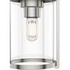 image:imageHunter  Astwood 1Light Brushed Nickel Caged Style Dimmable Mini Pendant Light for Bedrooms Kitchens Dining Living Rooms  19119