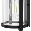 image:imageHunter  Astwood 1Light Matte Black Small Sconce Light Dimmable Caged Style for Bedrooms Kitchens Foyers Bathrooms  19125
