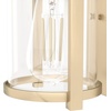 image:imageHunter  Astwood 1light Polished Nickel Small Sconce Light Dimmable Caged Style for Bedrooms Kitchens Foyers Bathrooms  19961Alturas Gold