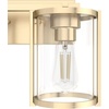 image:imageHunter  Astwood 2light Alturas Gold Medium Size Vanity Light Dimmable Caged Style for Bedrooms Kitchens Foyers Bathrooms  48001