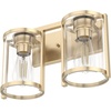 image:imageHunter  Astwood 2light Alturas Gold Medium Size Vanity Light Dimmable Caged Style for Bedrooms Kitchens Foyers Bathrooms  48001