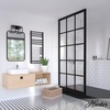 image:imageHunter  Astwood 2light Matte Black Medium Size Vanity Light Dimmable Caged Style for Bedrooms Kitchens Foyers Bathrooms  48000