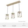 image:imageHunter  Astwood 3light Alturas Gold Large Cluster Light Dimmable Caged Style Linear Shaped for Bedrooms Kitchens Dining Living Rooms  19954
