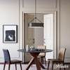 image:imageHunter  Capshaw 6Light Noble Bronze Formal Style Dimmable Large Pendant Light for Bedrooms Kitchens Dining Living Rooms  19612