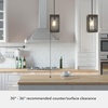 image:imageHunter  Chevron 1light Rustic Iron Mini Pendant Light Dimmable Casual Style Rectangle Shaped for Bedrooms Kitchens Dining Living Rooms  19973