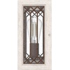 image:imageHunter  Chevron 1light Textured Rust Small Sconce Light Dimmable Casual Style for Bedrooms Kitchens Dining Living Rooms  19972Textured Rust