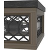 image:imageHunter  Chevron 2Light Rustic Iron Casual Style Dimmable Medium Size Flush Mount Light for Bedrooms Kitchens Dining Living Rooms  19969